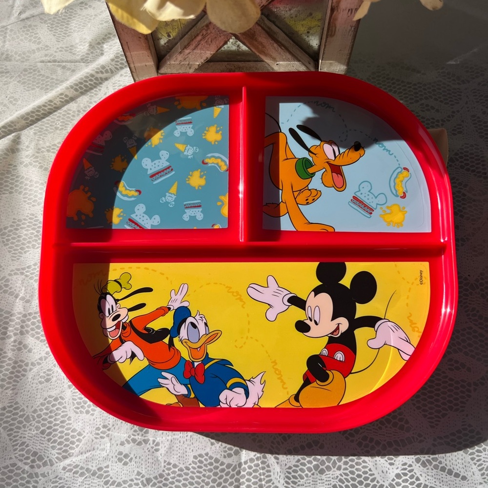 Mickey 3 Pieces Feeding Set Reversible